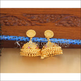 Kerala style Gold plated Temple earrings M2248