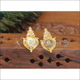 Kerala Style Gold Plated Temple Earrings M3046 - EARRINGS