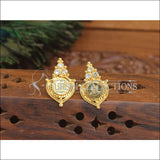 Kerala Style Gold Plated Temple Earrings M3046 - EARRINGS