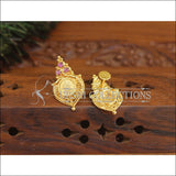 Kerala Style Gold Plated Temple Earrings M3047 - EARRINGS