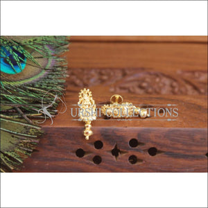 Kerala Style Gold Plated Temple Earrings M3049 - EARRINGS