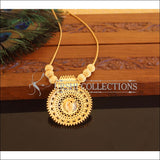 Kerala style Gold plated Temple Krishna Necklace M2268 - Set