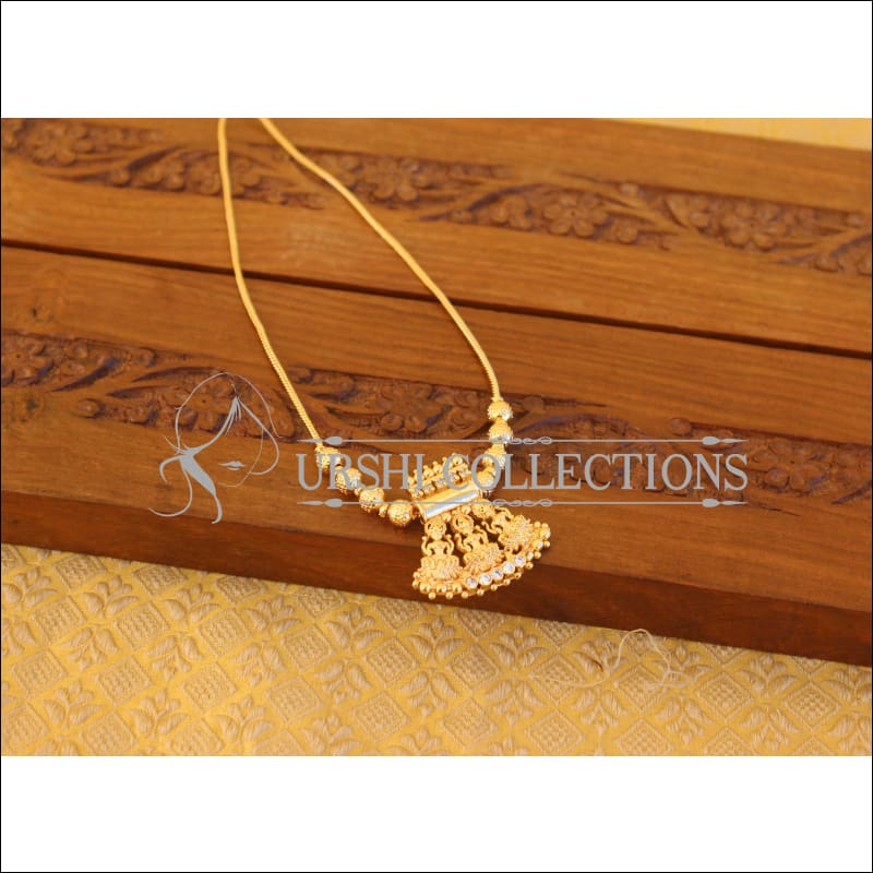 Kerala Style Gold Plated Temple Necklace M2780 - Necklace set