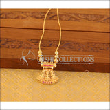Kerala Style Gold Plated Temple Necklace M2781 - Necklace Set