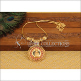 Kerala Style Gold Plated Temple Necklace M2813 - Necklace Set