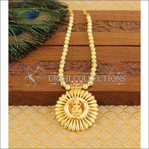 Kerala style Gold plated temple necklace M931 - Necklace Set