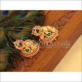 Kerala style Gold plated Temple Palakka earrings M2251