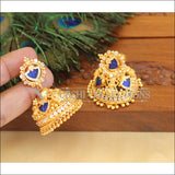 Kerala style Gold plated Temple Palakka earrings M2252