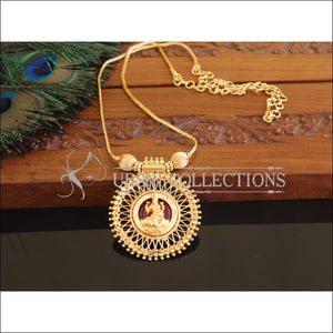 Kerala style Gold plated Temple Palakka Necklace M2177 - Set