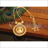 Kerala style Gold plated Temple Palakka Necklace M2192 - Set