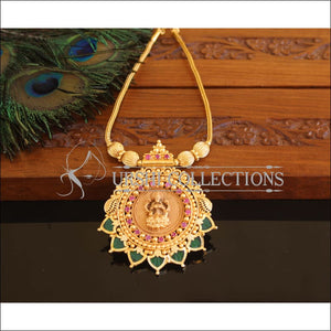 Kerala style Gold plated Temple Palakka Necklace M2206 - Set