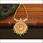 Kerala style Gold plated Temple Palakka Necklace M2206