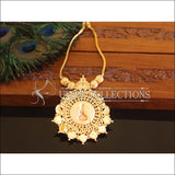 Kerala style Gold plated Temple Palakka Necklace M2207 - Set