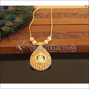 Kerala style Gold plated Temple Palakka Necklace M2237 - Set
