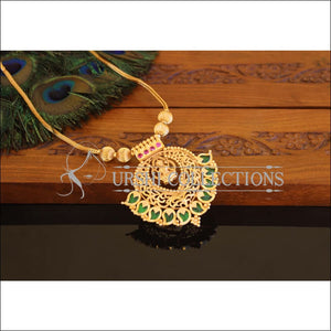 Kerala Style Gold Plated Temple Palakka Necklace M2303 - Set