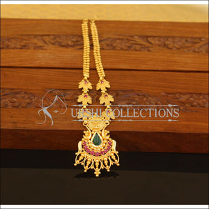 Kerala Style Gold plated Temple Palakka Necklace M2471 - Necklace Set