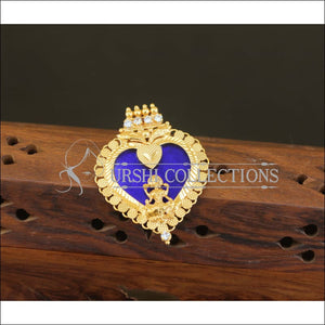 Kerala Style Gold Plated Temple Palakka Pendant M2615 - Pendant Set