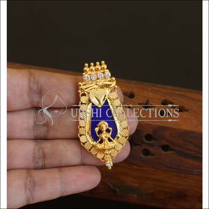 Kerala Style Gold Plated Temple Palakka Pendant M2619 - Pendant Set