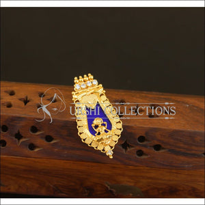 Kerala Style Gold Plated Temple Palakka Pendant M2619 - Pendant Set