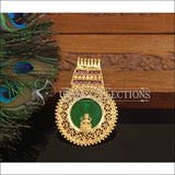 Kerala Style Gold Plated Temple Palakka Pendant M3009 - Pendant Set