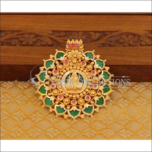 Kerala style gold plated Temple pendant M1092 - Pendant Set