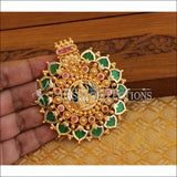 Kerala style gold plated Temple pendant M1092 - Pendant Set