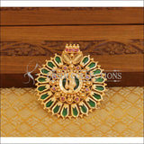 Kerala style gold plated Temple pendant M1093 - Pendant Set