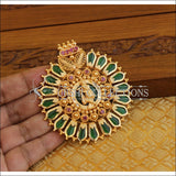 Kerala style gold plated Temple pendant M1093 - Pendant Set