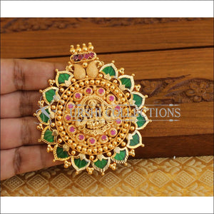 Kerala style gold plated Temple pendant M1094 - Pendant Set