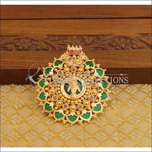 Kerala style gold plated Temple pendant M1100 - Pendant Set