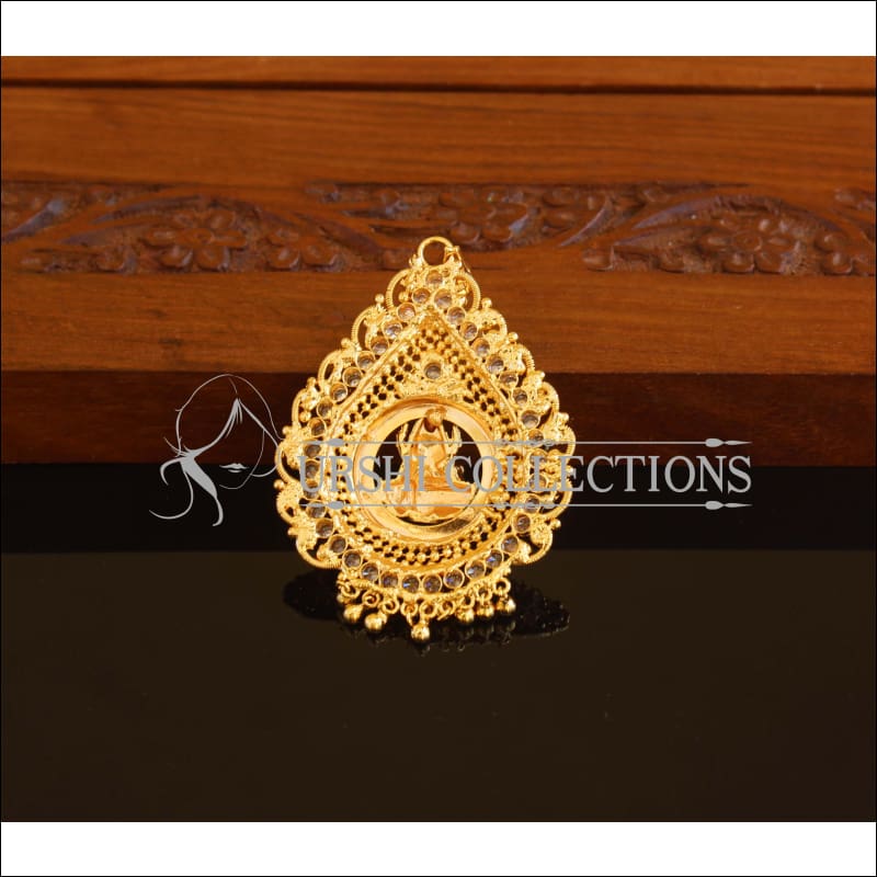Kerala style Gold plated Temple Pendant M2162 - Set