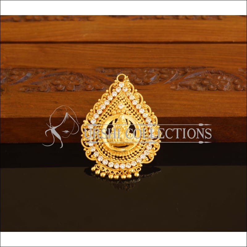 Kerala style Gold plated Temple Pendant M2163 - Set