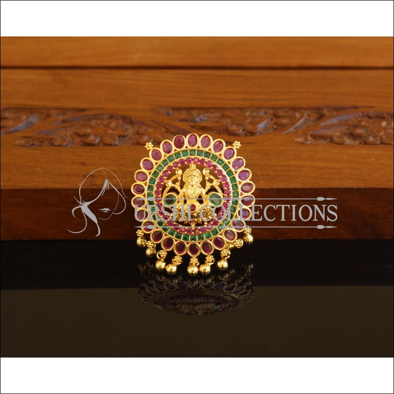 Kerala style Gold plated Temple Pendant M2168 - Set