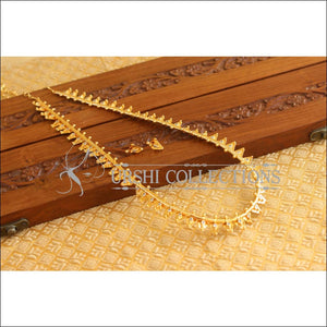 Kerala Style Gold Plated Thali Koottam long Necklace Set M1815 - Necklace Set