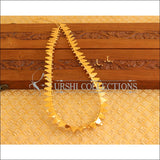 Kerala Style Gold Plated Thali Koottam long Necklace Set M1815 - Necklace Set