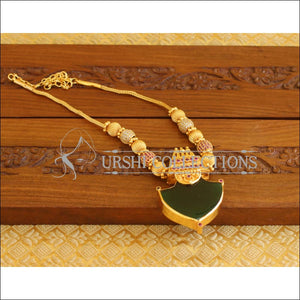 Kerala Style Gold Platted 2 in 1 Palakka Necklace Set M1298 - Necklace Set