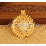 Kerala Style Gold Platted Krishna Palakkad Pendant M1384 - Pendant Set