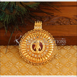 Kerala Style Gold Platted Krishna Palakkad Pendant M1385 - Pendant Set