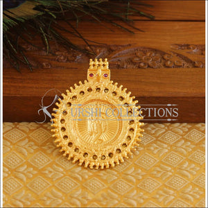 Kerala Style Gold Platted Krishna Pendant M1348 - Pendant Set
