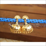 Kerala Style Gold Platted Lakshmi Earrings M1422 - Earrings