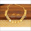 Kerala Style Gold Platted Lakshmi Necklace Set M1439