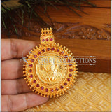 Kerala Style Gold Platted Lakshmi Pendant M1347 - Pendant Set