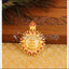Kerala Style Gold Platted Lakshmi Pendant M1353