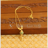 Kerala Style Gold Platted Necklace Set M1390 - Necklace Set