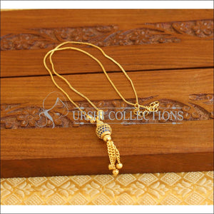 Kerala Style Gold Platted Necklace Set M1393 - Necklace Set