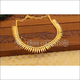 Kerala Style Gold Platted Necklace Set M1436 - Necklace Set