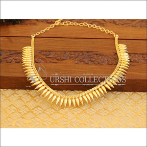 Kerala Style Gold Platted Necklace Set M1436 - Necklace Set