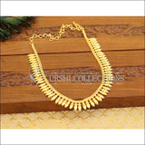 Kerala Style Gold Platted Necklace Set M1438 - Necklace Set