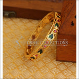 Kerala Style Gold Platted Palakka Bangle M1487 - 2.8 - Bangles