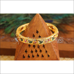 Kerala Style Gold Platted Palakka Bangle M1487 - Bangles